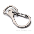 Multi tool titanium carabiner keychain Flat screw driver